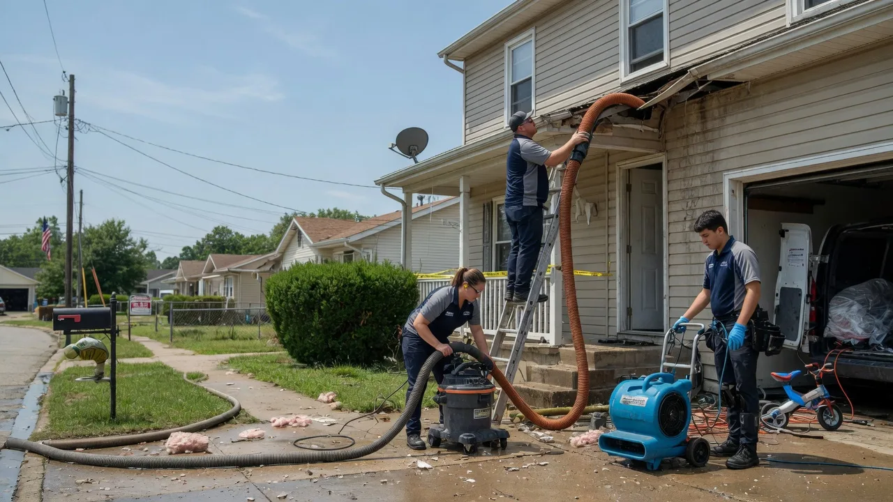 Water Damage Restoration in New Lothrop, MI near me